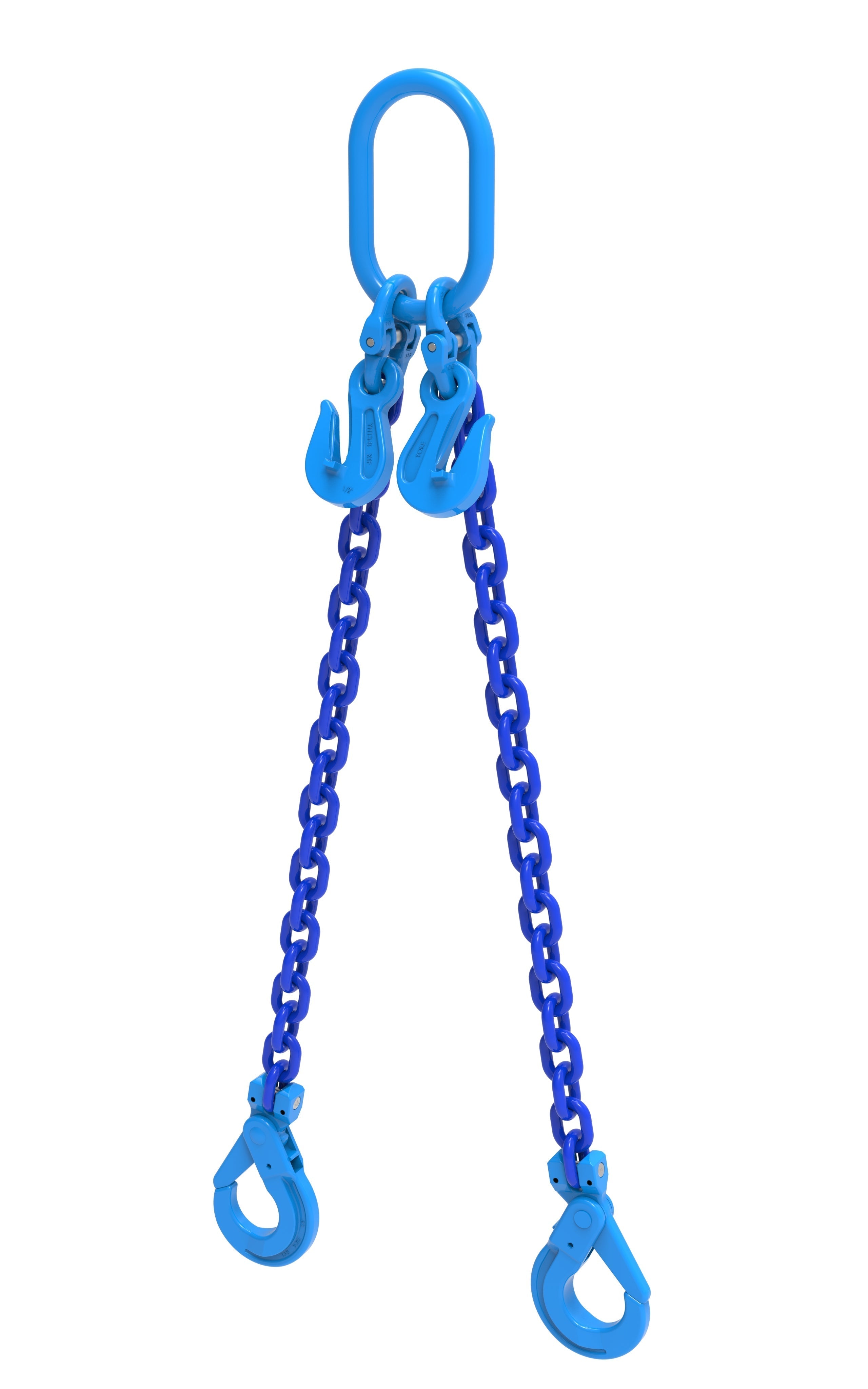 William Hackett 5/8" Élingue de chaîne réglable, 2 jambes (Grade 100) 32 000 lb