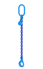 William Hackett 1/2" ADJUSTABLE Chain Sling, 1-Leg (Grade 100) 15,000lbs
